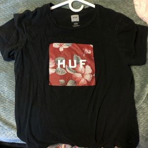 black huf t-shirt